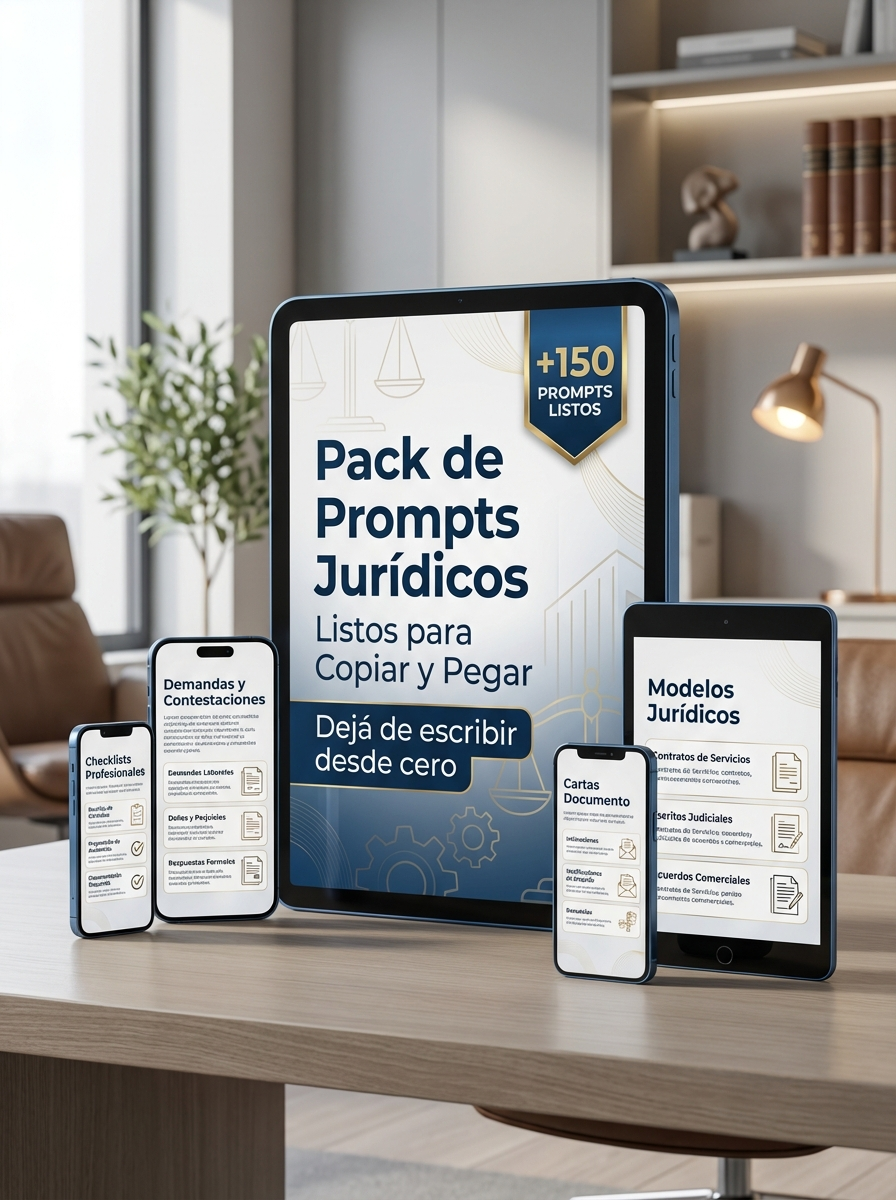 ⚡Pack de Prompts Jurídicos Listos para Copiar y Pegar